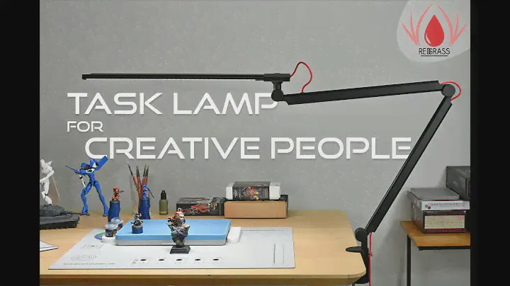 R9 desk lamp for creative people. Best lamp for artists
