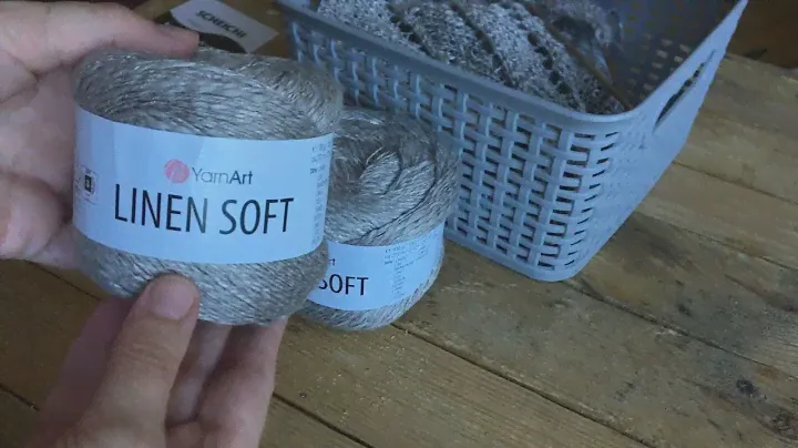 ПРЯЖА YARNART LINEN SOFT! СПОРНАЯ НОВИНКА ЛЕТНЕЙ ПРЯЖИ! НАТУРАЛЬНЫЙ СОСТАВ ПОДКУПИЛ! ВЯЖУ БАКТУС!