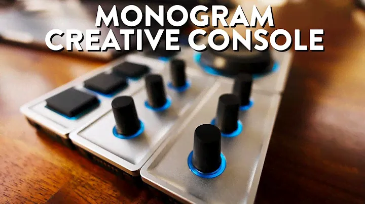 Monogram Creative Console! Adobe Lightroom Controller!