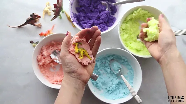 Hatching Fizzy Dinosaur Eggs