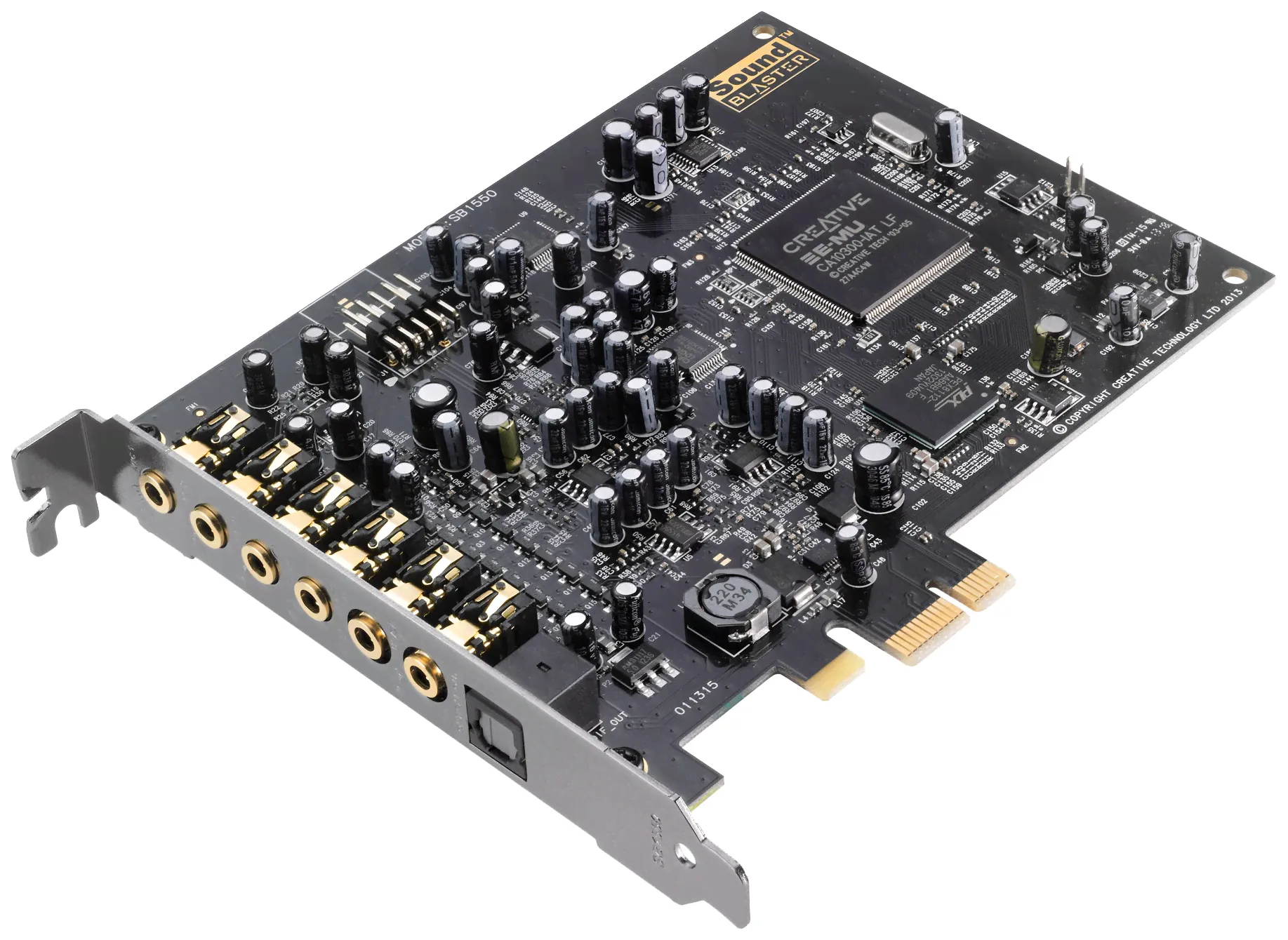 Звуковая карта Creative Sound Blaster Audigy Rx SB1550, 70SB155000001