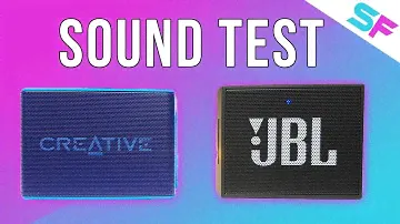 Creative Muvo 2c против JBL Go — звуковой тест
