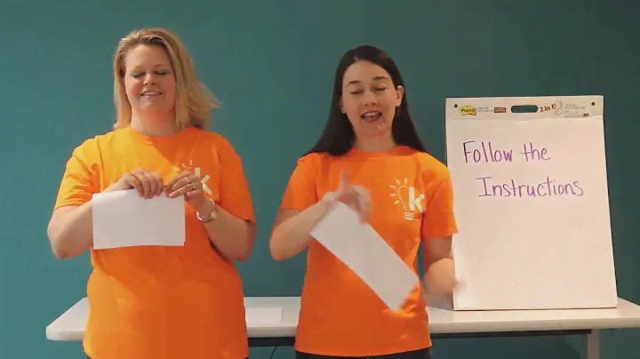 Classroom Creativity Exercise: Follow The Instructions