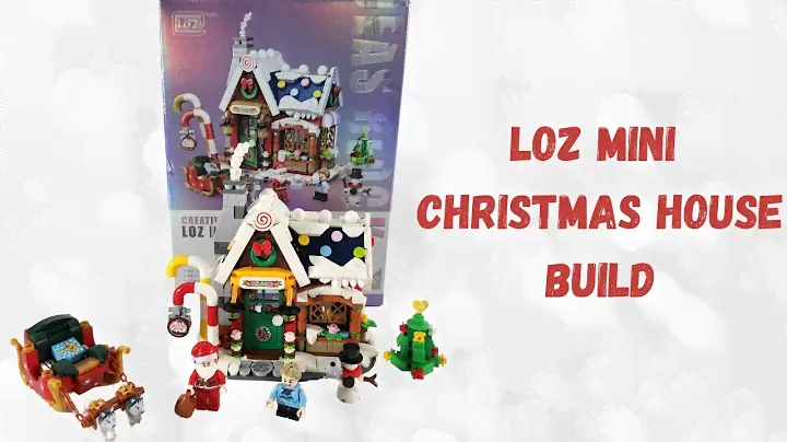 Loz Mini Christmas House Build