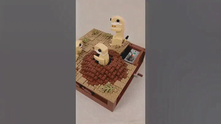 Prairie Dog LEGO Kinetic Sculpture