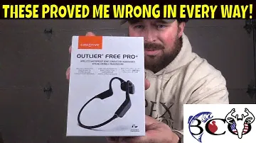 creative outlier free pro plus headphones are LEGIT! | bco review |