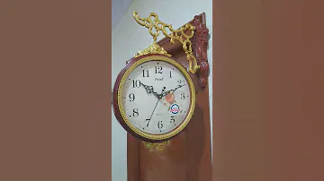 vintage wall hanging dual dail wall clock New model ₹ 1500