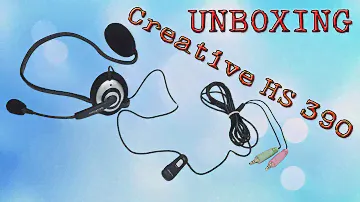 Casti Creative HS 390 - Unboxing [RO]