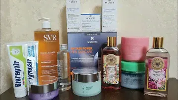 Покупки уходовой косметики (Holy land, Nuxe, Clinique, Sesderma, Collistar)
