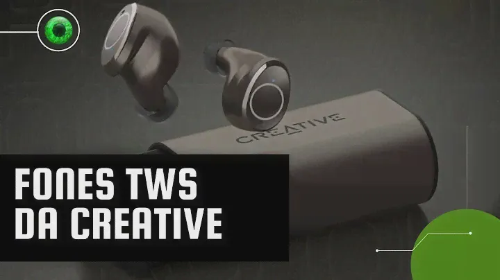 Fones Creative Outlier Pro contam com bateria que dura 60 horas com estojo