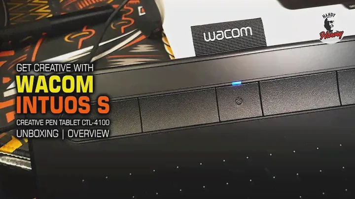 Wacom Intuos S Creative Pen Tablet with Bluetooth Unboxing & Overview