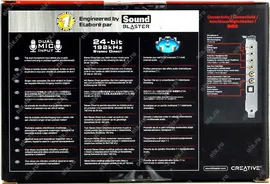 Звуковая карта Creative Sound Blaster Audigy Rx (RTL) PCI-Ex1 <1550>