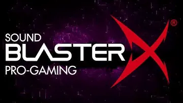 Official video Sound Blaster X
