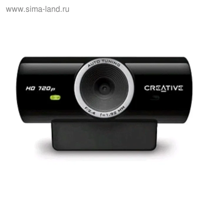 Веб-камера Creative Live! Cam Sync HD, 3.7МП, 720p, микрофон, USB2.0, чёрный-0