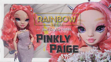 ✨Обзор Rainbow high - Pinkly Paige - ✨ Булочка с корицей и пересадка глаз ✨