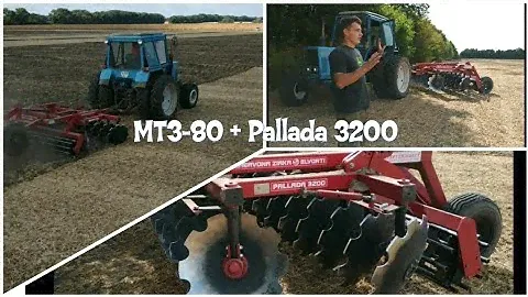 МТЗ-80 + Pallada 3200. Продолжаем дисковать) Сезон 2020