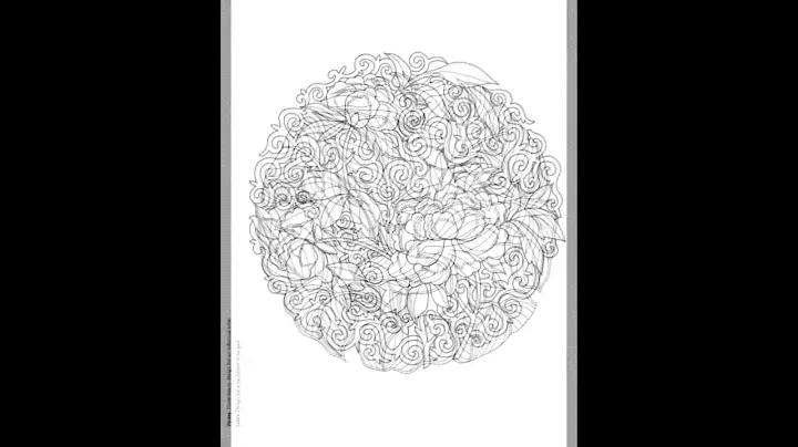 Look inside: Creative Haven Chinese Designs Coloring Book