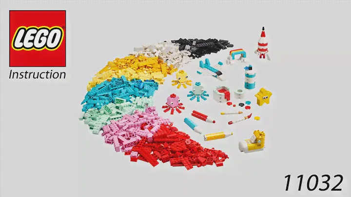 LEGO Instruction - Classic - 11032 - Creative Color Fun