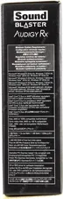 Звуковая карта Creative Sound Blaster Audigy Rx (RTL) PCI-Ex1 <1550>