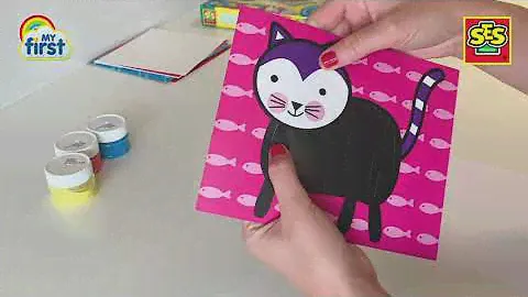SES Creative - My first fingerpaint cards (Unboxing & How to)