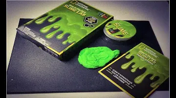 Unboxing DIY Glow in the dark Slime Lab