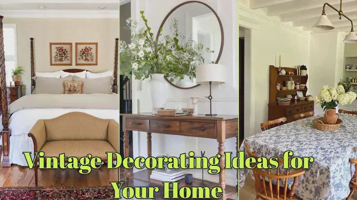 70+ Vintage Decorating Ideas for Your Home that will transform your space #home #vintage #homedecor