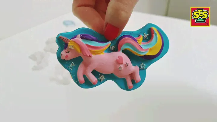 SES Creative - Casting and painting - Unicorns (Unboxing & How to)