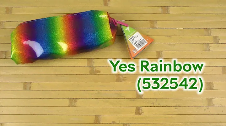 Розпаковка Yes Rainbow мягкий 1 отделение Разноцветный (532542)
