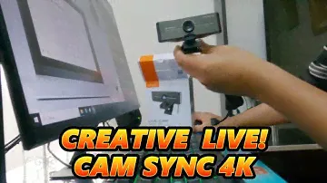 📷Review en español de la webcam Creative Live! Cam Sync 4K: ¿Vale la pena?