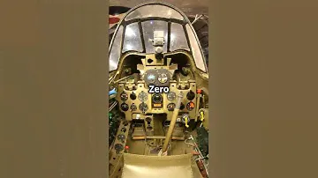 The Legendary Mitsubishi A6M Zero #youtubeshorts #wwii #a6mzero