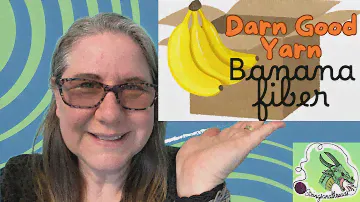 Banana Fiber yarn an Unboxing | New to me Yarn #darngoodyarn #bananafiber
