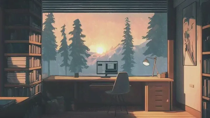 nordic home office ~ chill lofi beats