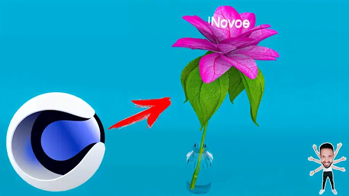 Пошаговое обучение цветку Cinema 4d к 8 марта! iNovoe