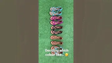 Summer shoes - choices choices