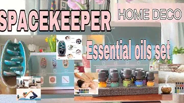 SPACEKEEPER - Incense Holder Waterfall Incense Burner | Home Deco | Essential Oil Set for All