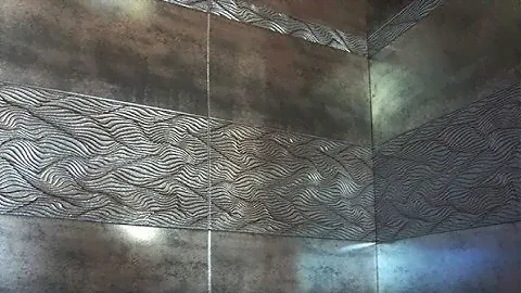 Azteca ceramica Titanium 3060 Oxido керамогранитная морозостойкая плитка под бронзу 300*600