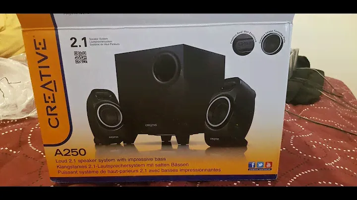 Testing creative A250 pc speakers