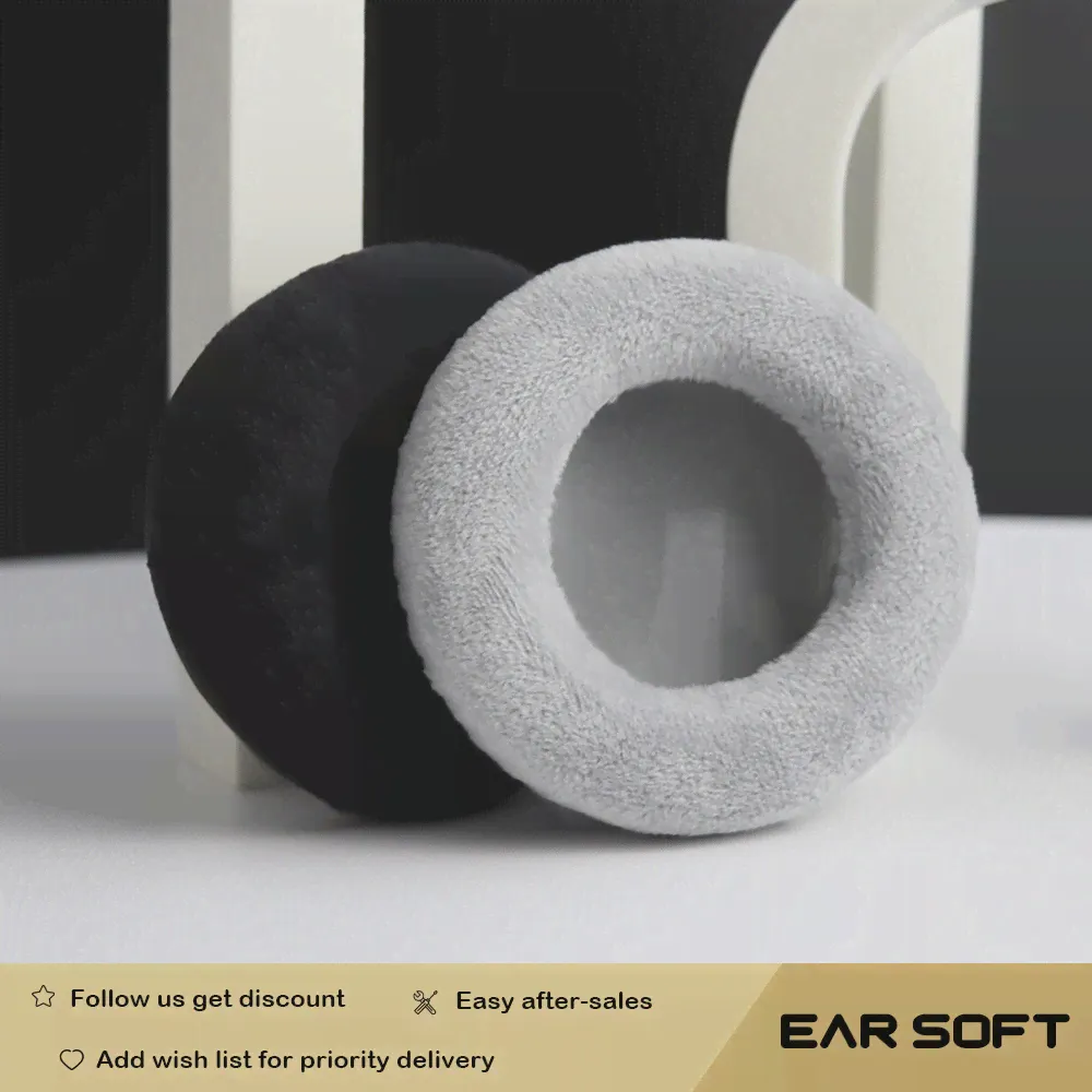 Сменные подушки Earsoft для наушников Creative Sound Blaster EVO ZxR, Бархатные амбушюры, чехол для гарнитуры, рукав для наушников