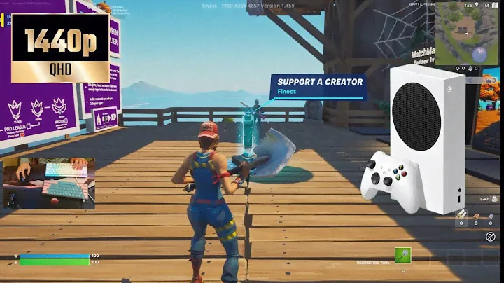 Fortnite Creative Matchmaking | Xbox Series S (1440P/120FPS) Keyboard