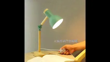 Creative Nordic Wooden Art Iron LED Folding Simple Desk Lamp Eye Protection Reading