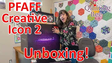 PFAFF Creative Icon 2 Unboxing with Grace