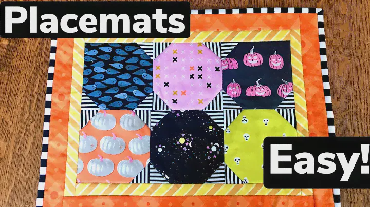 Charm Pack Placemats- EASY!