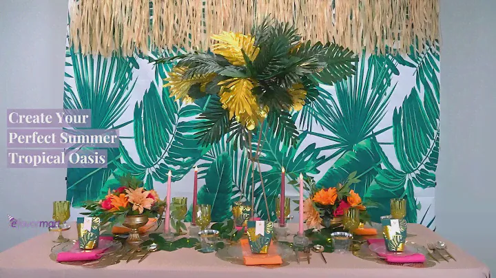 Create Your Perfect Summer Tropical Oasis | DIY | eFavormart.com