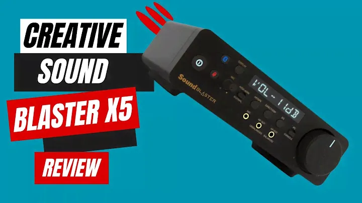 Creative Sound Blaster X5: A Revolution in Audio! Full Review & Sound Test