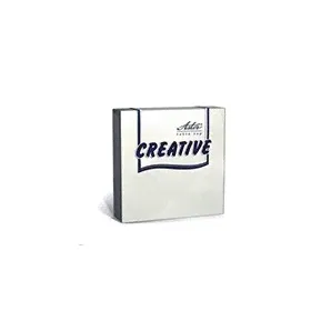 Салфетки Aster Creative (33х33см, белые, 3-х слойные, 20 штук в упаковке)