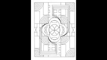 Look Inside: Creative Haven Prismatic Designs Coloring Book