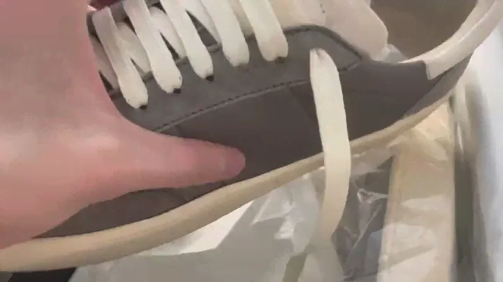 OFFICINE CREATIVE - Kombined Suede-TrimmedLeather Sneakers color Gray.