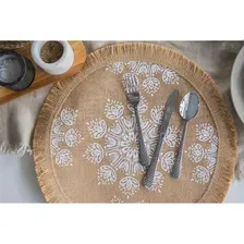 CREATIVE TOPS CTPMHESPK4WHT Pack Of 4 Placemats 4 Units