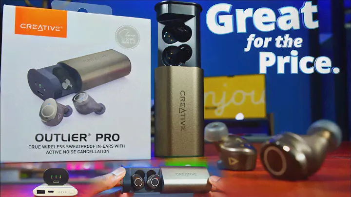 Creative Outlier Pro REVIEW: LONGEST Battery Life Earbuds and Flagship Features.