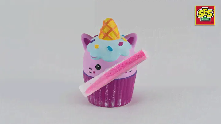 SES Creative - Casting and painting - Unikitty cupcake